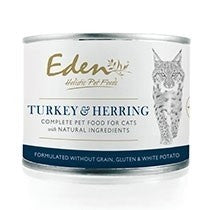 Eden Turkey & Herring 200g Cat