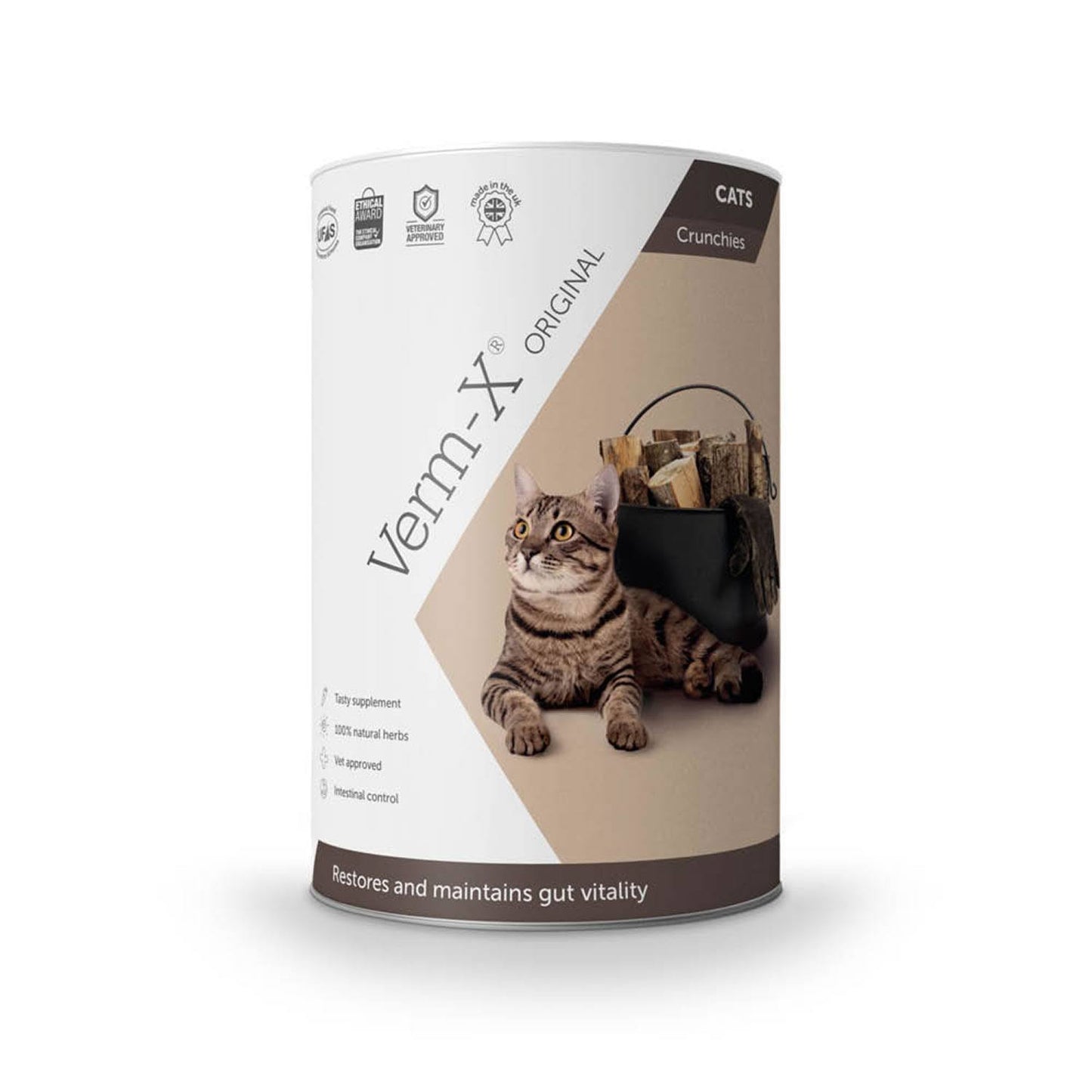 Verm X Intestinal Well Being Treats For Cats 60g
